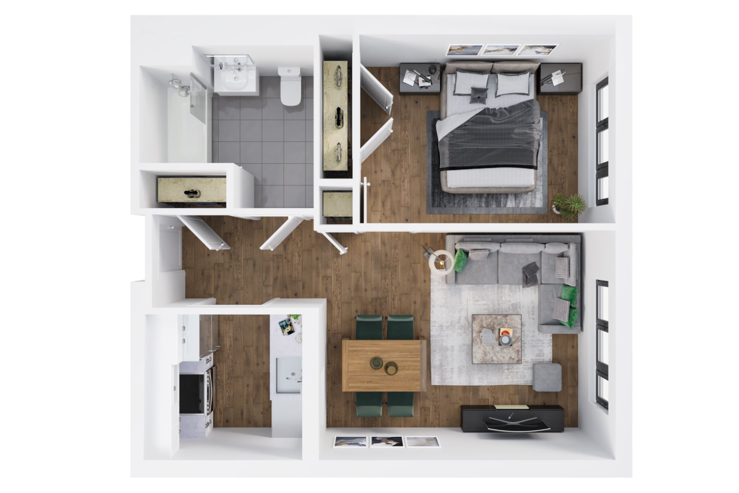 Suite A Floorplan